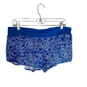 RABBIT Catch Me‎ If You Can Running Shorts Womens Size XL Princess Blue NWT
